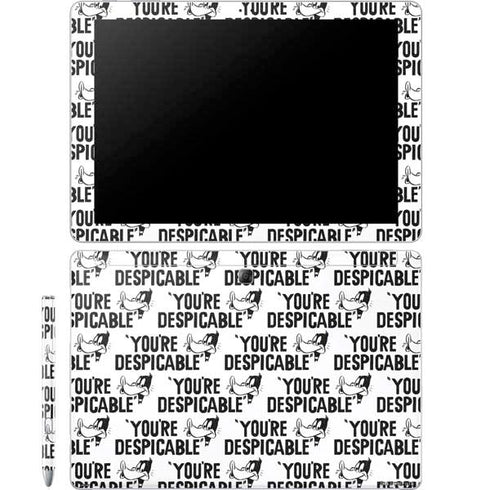 Looney Tunes Daffy Duck Youre Despicable Grid Galaxy Book 12in Skin